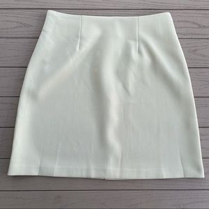 Vintage City Triangles A-Line Skirt Pistachio Green Zip Juniors 5